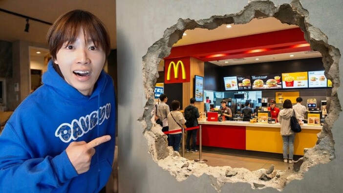 人気YouTuber、家の中にマクドナルドを再現　完成度の高さに視聴者驚き「天才すぎる」