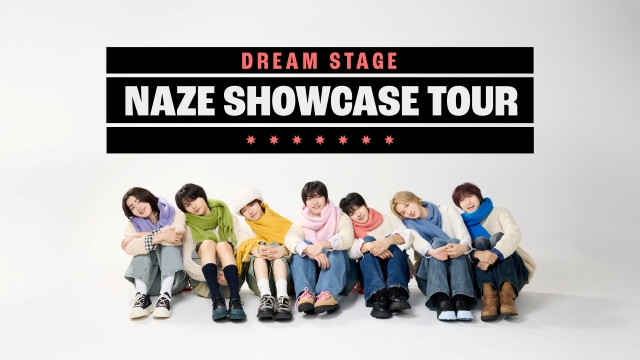 『DREAM STAGE NAZE Showcase Tour』キービジュアル