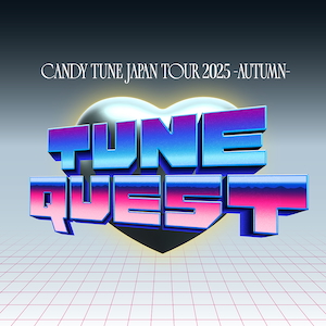 『CANDY TUNE JAPAN TOUR 2025  -AUTUMN- TUNE QUEST』ジャケット写真