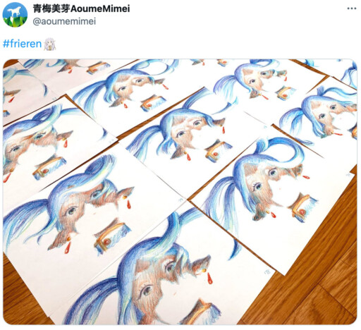 アニメ『葬送のフリーレン』2期EDは全編手描き？　色鉛筆で製作されたアニメーションに絶賛の声