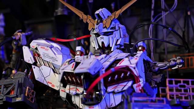 None Channelが自作したガンプラのインテリアライト