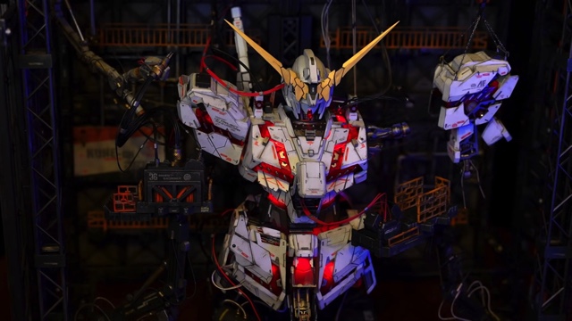 None Channelが自作したガンプラのインテリアライト