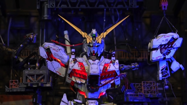 None Channelが自作したガンプラのインテリアライト