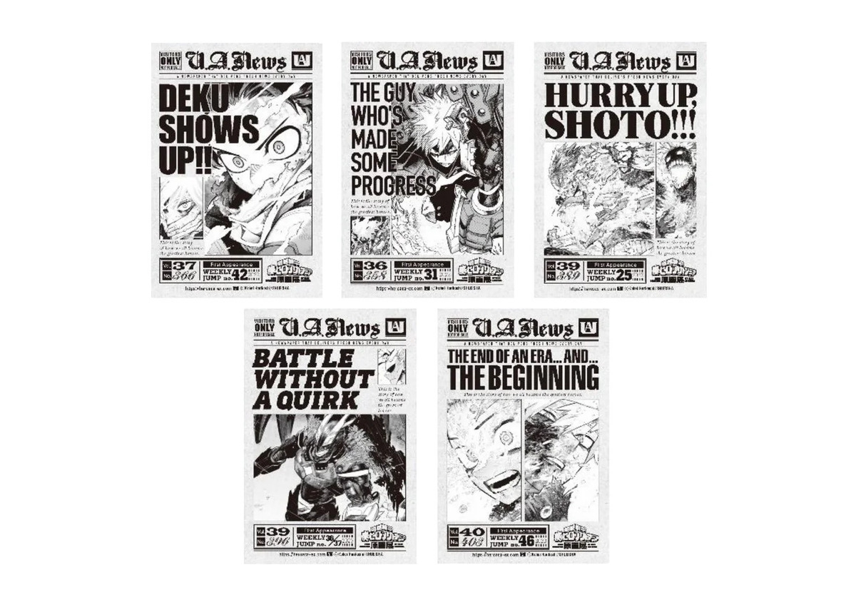 「『ヒロアカ』原画展」福岡で開催の画像