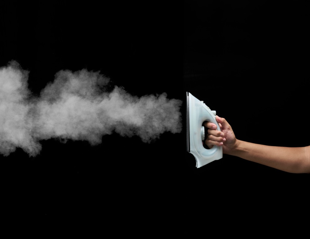 スチームショットボタン