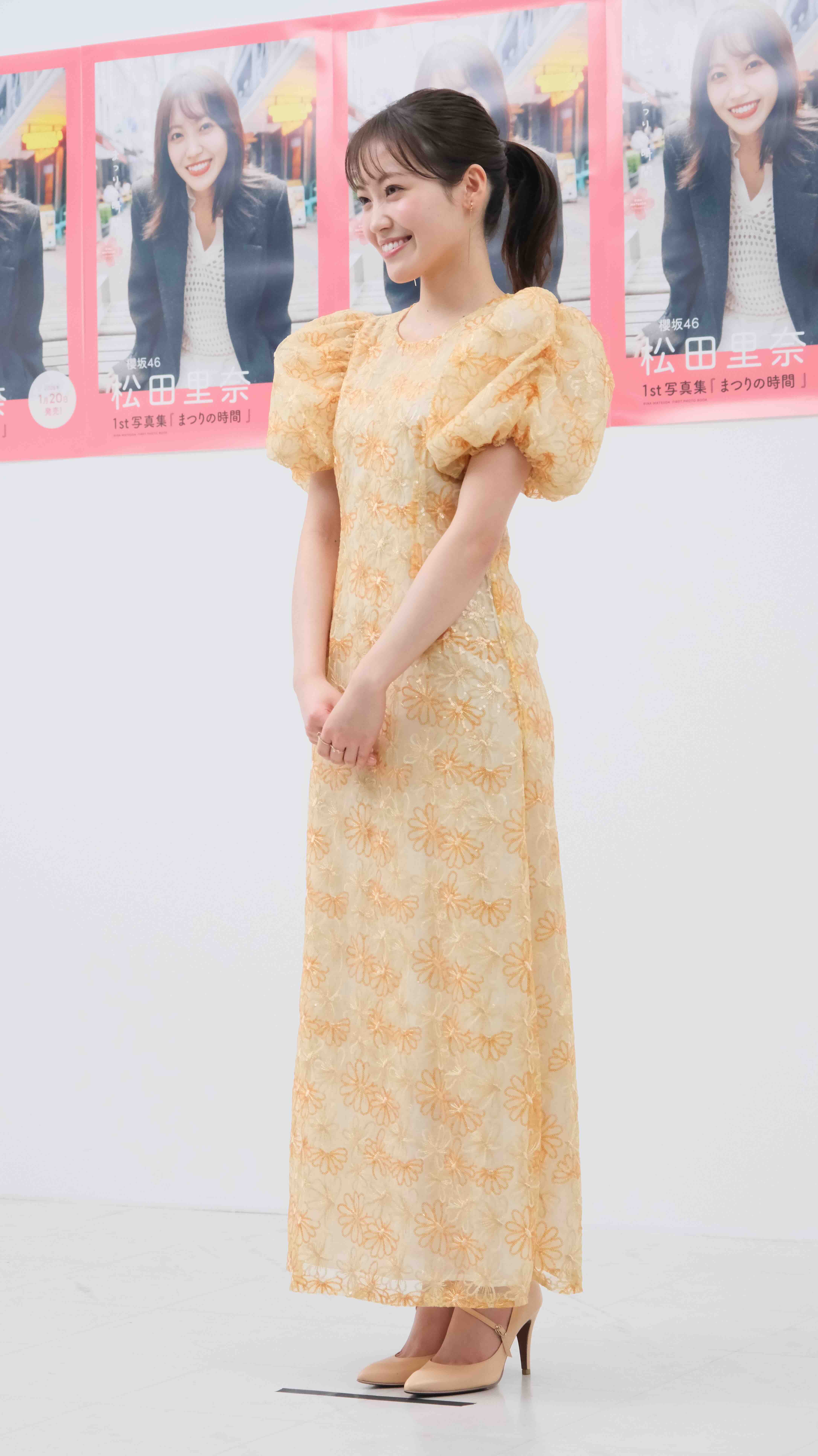 櫻坂46松田里奈 1st写真集記者会見レポートの画像