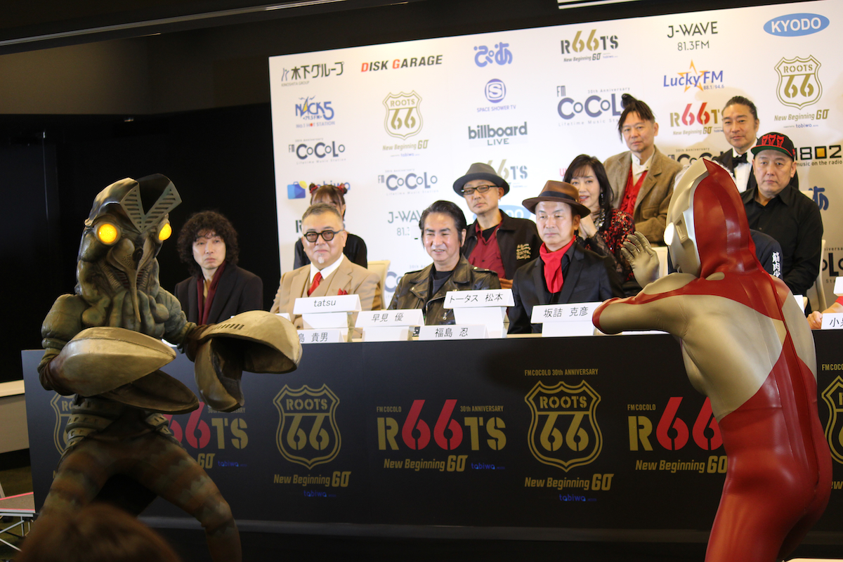 ROOTS66 -NEW BEGINNING 60- supported by tabiwa記者会見