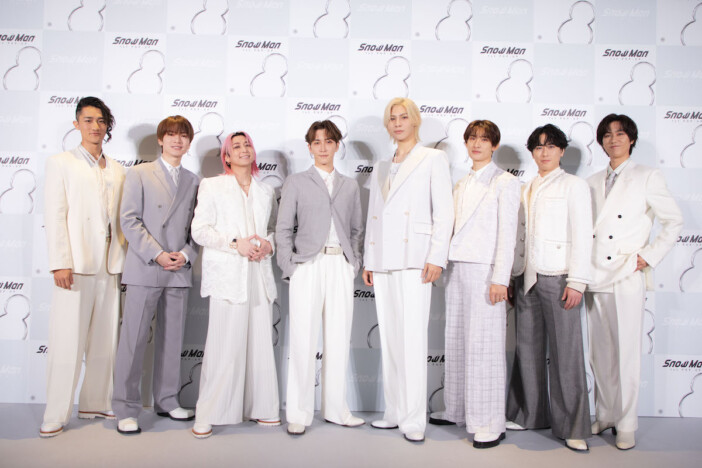 Snow Man、初のポップアップイベントの見どころ紹介　不在の目黒蓮からのエールにラウール「めっちゃ牛乳飲んでます」