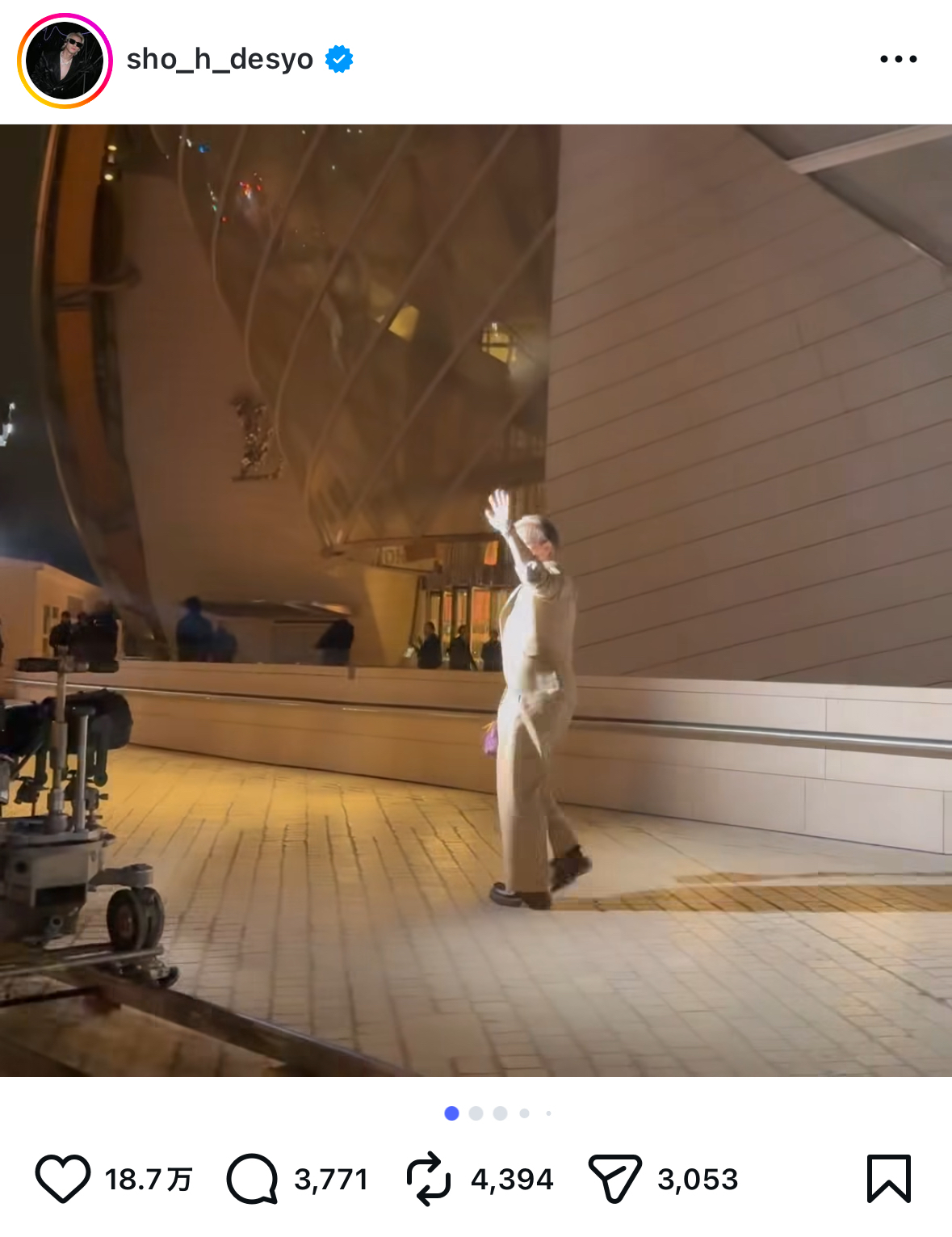 Number_i 平野紫耀 インスタ写真