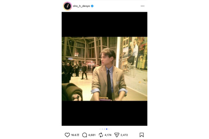 Number_i 平野紫耀、ルイ・ヴィトンのショーに出席 コン・ユ、ジャクソン・ワンらとの交流に「紫耀くん幸せそう」