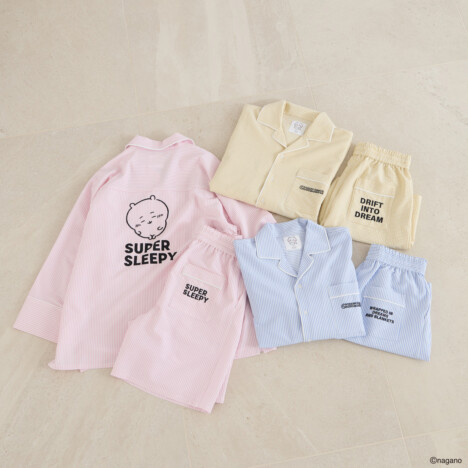 『ちいかわ』×LOWRYS FARM、パジャマやスウェットなど全10型が登場