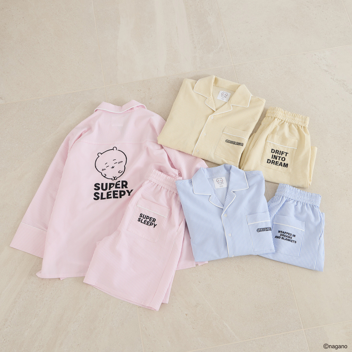 『ちいかわ』コラボパジャマ・スウェット