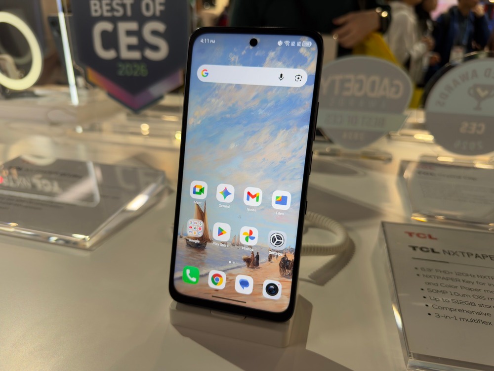 『TCL NXTPAPER 70 Pro』正面