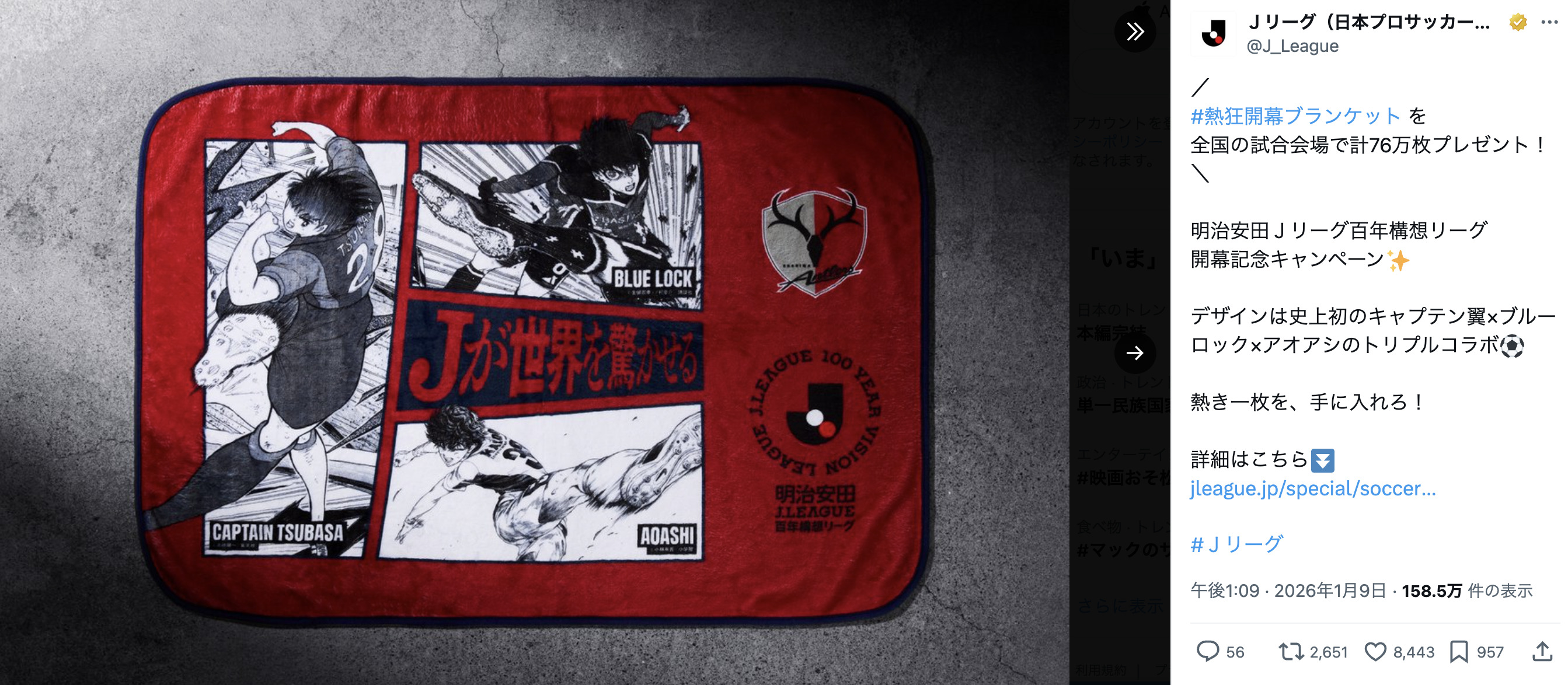 Jリーグ「百年構想リーグ」を彩る名作は？の画像