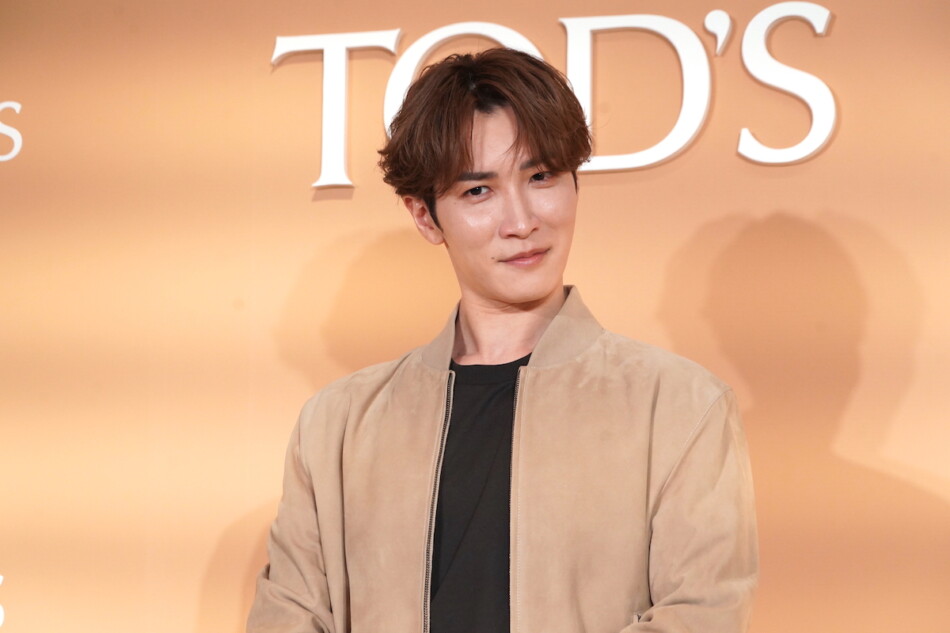 渡辺翔太、トッズブランドアンバサダー就任