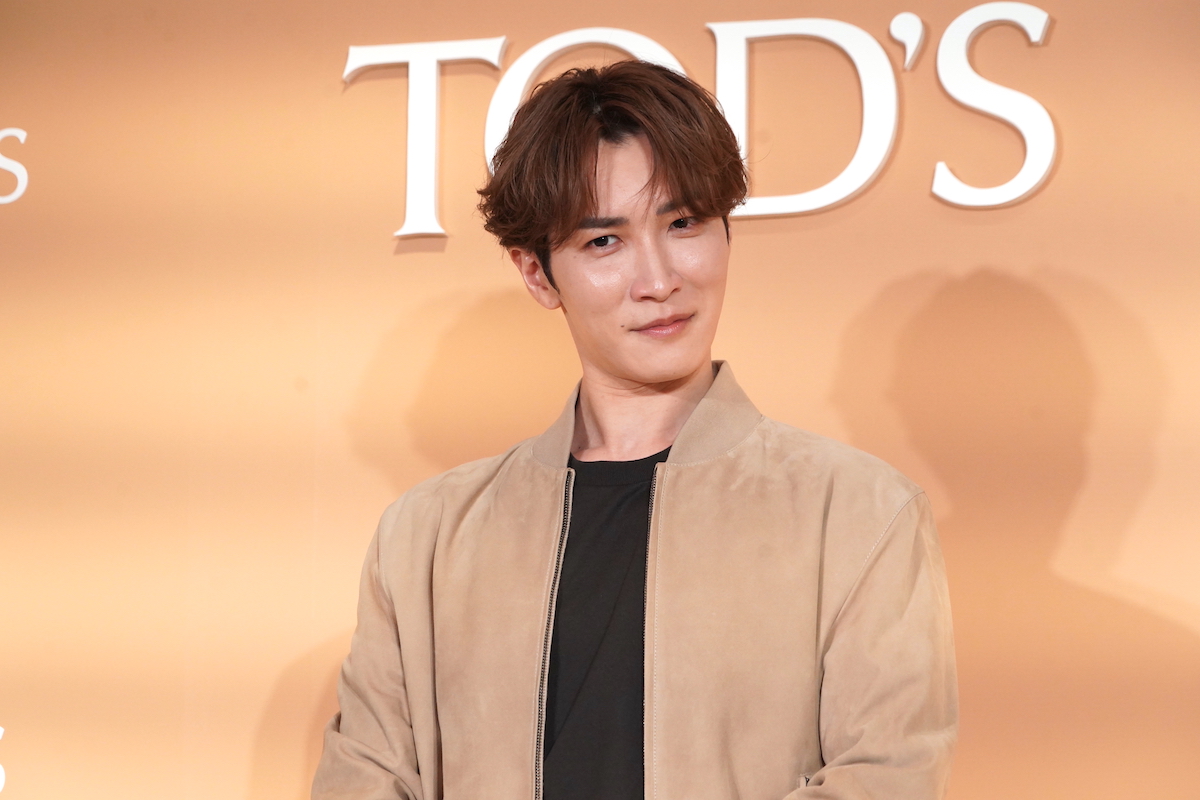 渡辺翔太、トッズブランドアンバサダー就任