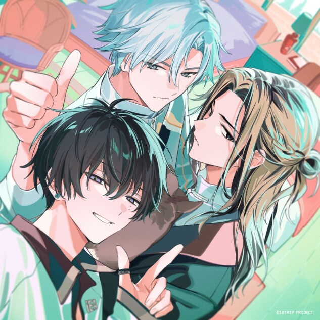 『18TRIP Cassette #10 ‘Funny day’ -R1ze-』カセット描き下ろしイラスト