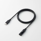 延長ケーブル　ブラック