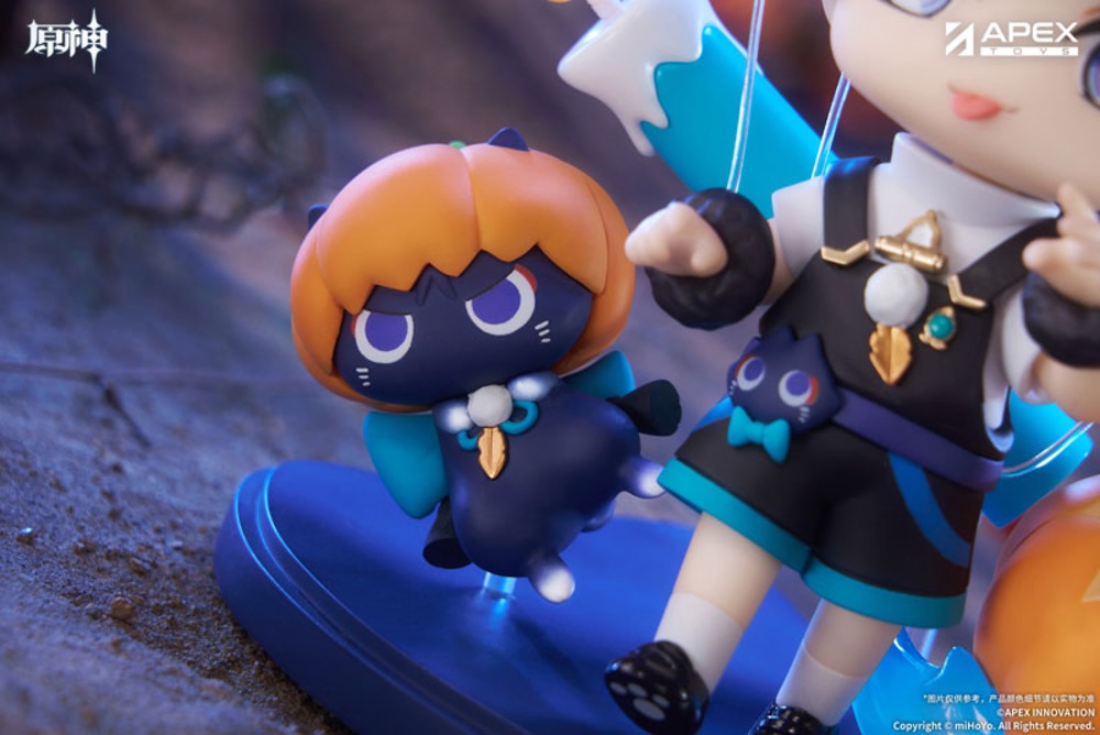 幽夜綺想シリーズ ちびキャラフィギュア 放浪者　展示例