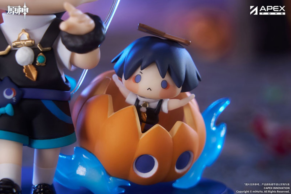 幽夜綺想シリーズ ちびキャラフィギュア 放浪者　展示例