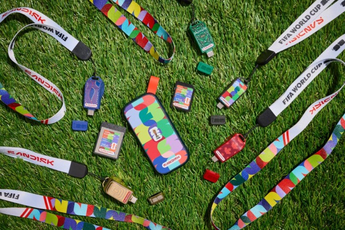 ホイッスル型USB-Cドライブも！　サンディスクよりFIFAワールドカップ公式ライセンス製品が発売