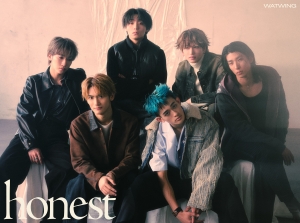 WATWING『honest』CD+Blu-ray(初回生産限定)ジャケット