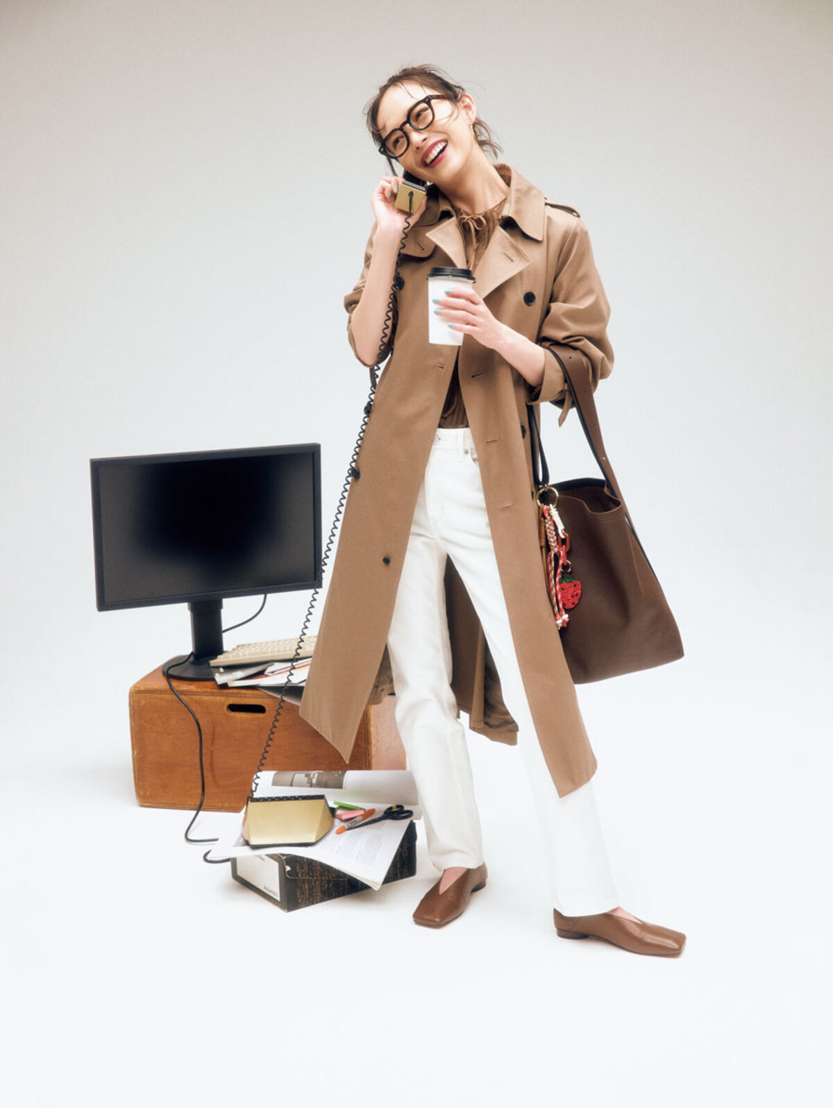 堀田茜が表紙を飾る『CLASSY.』3月号発売の画像