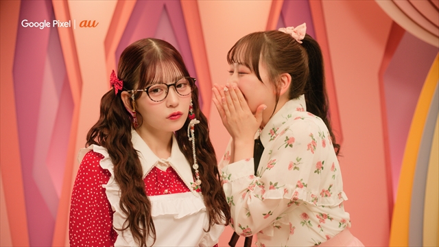 au新CM『あまれん親子のスマホおねだりシアター』より