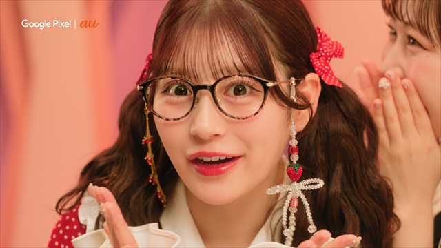 au新CM『あまれん親子のスマホおねだりシアター』より