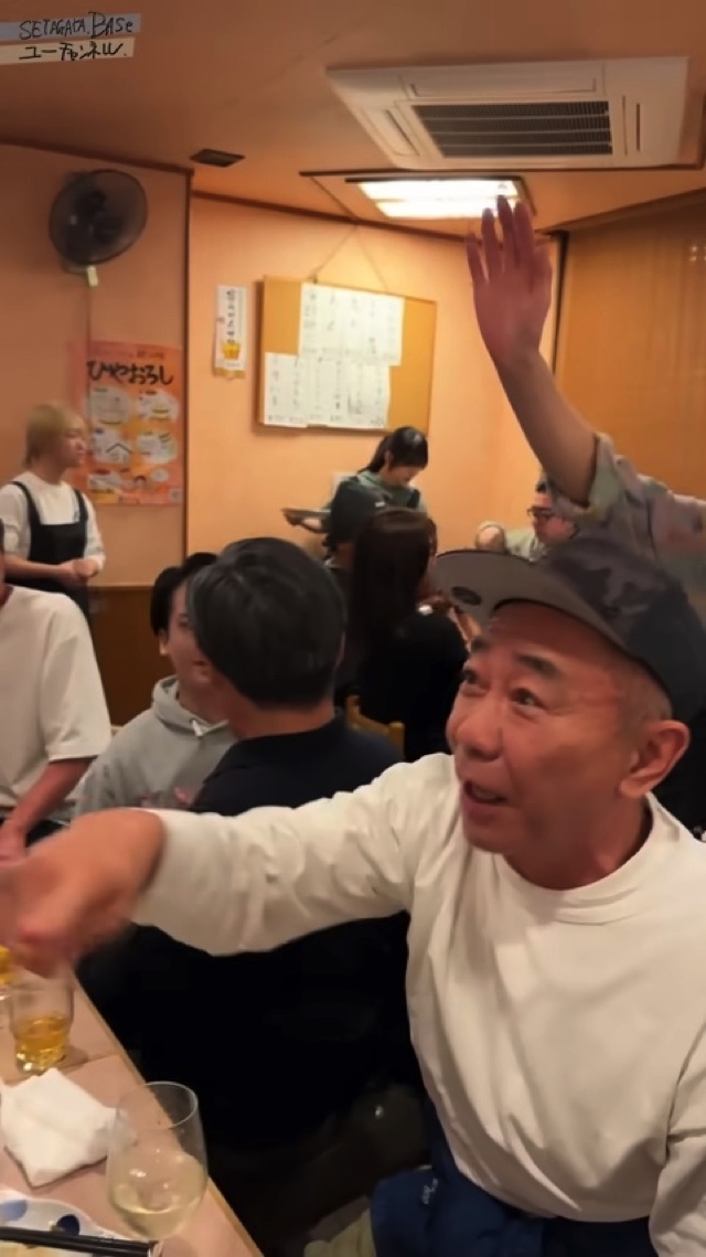 所ジョージの誕生日会に集まった豪華なメンバーたち