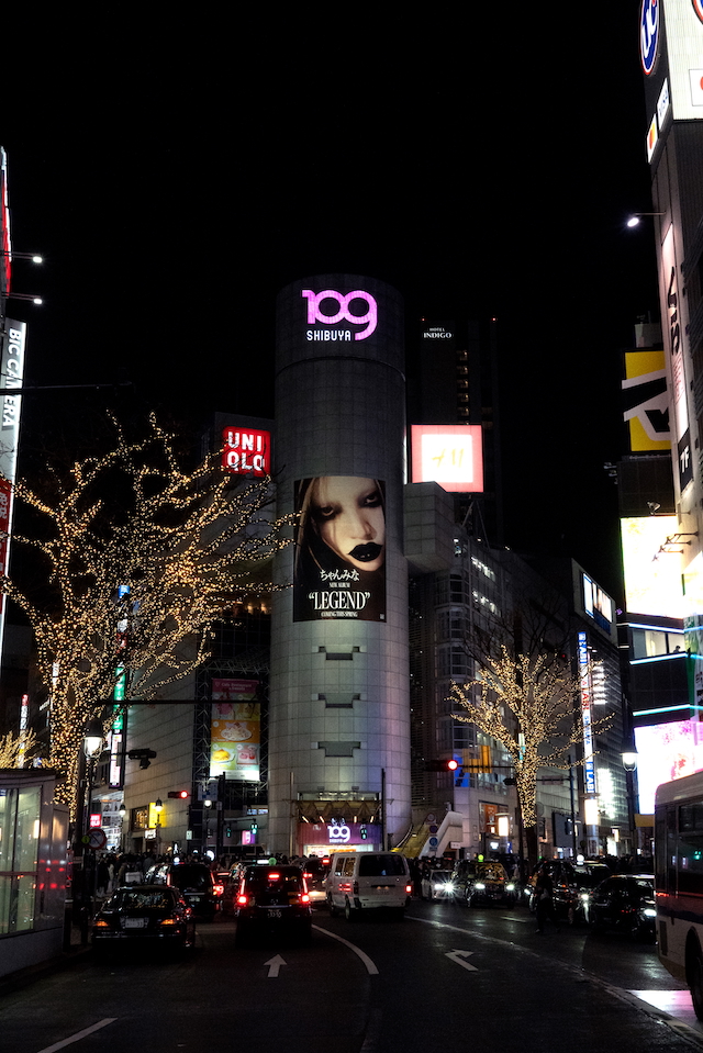 ちゃんみな『LEGEND』SHIBUYA109看板写真