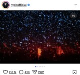 HYDEの誕生日をYOSHIKIらがサプライズ祝福の画像