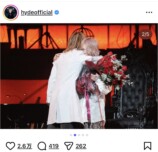 HYDEの誕生日をYOSHIKIらがサプライズ祝福の画像