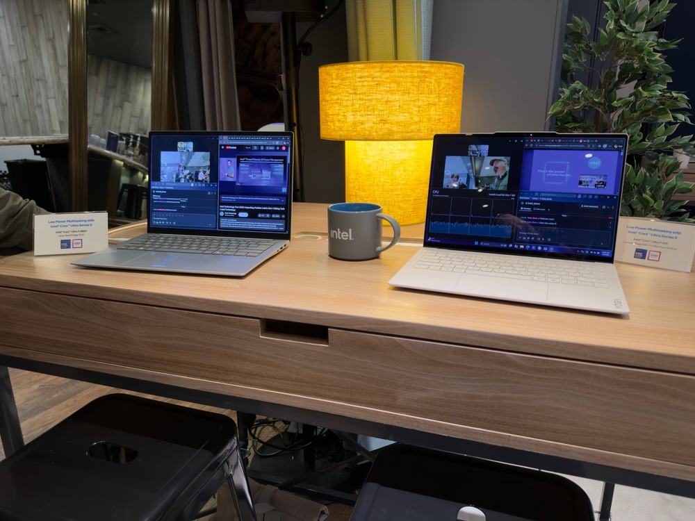 Panther Lake搭載ノートパソコンが展示