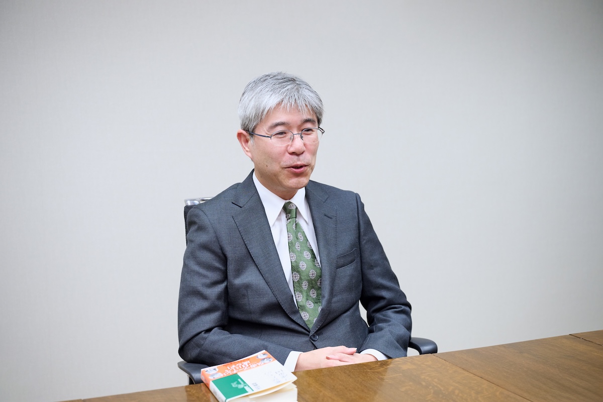 池田嘉郎インタビューの画像