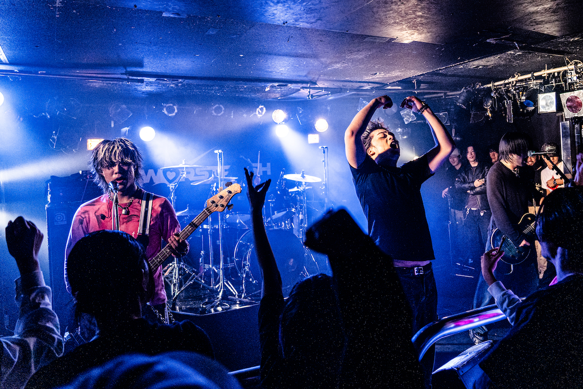 WORSTRASH ライブ写真