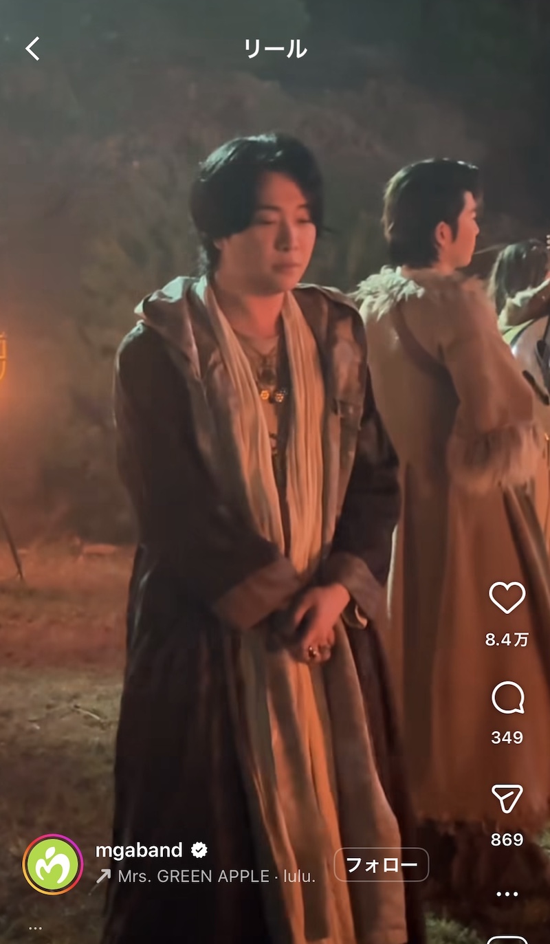 大森元貴、お茶目な表情満載のメイキングの画像