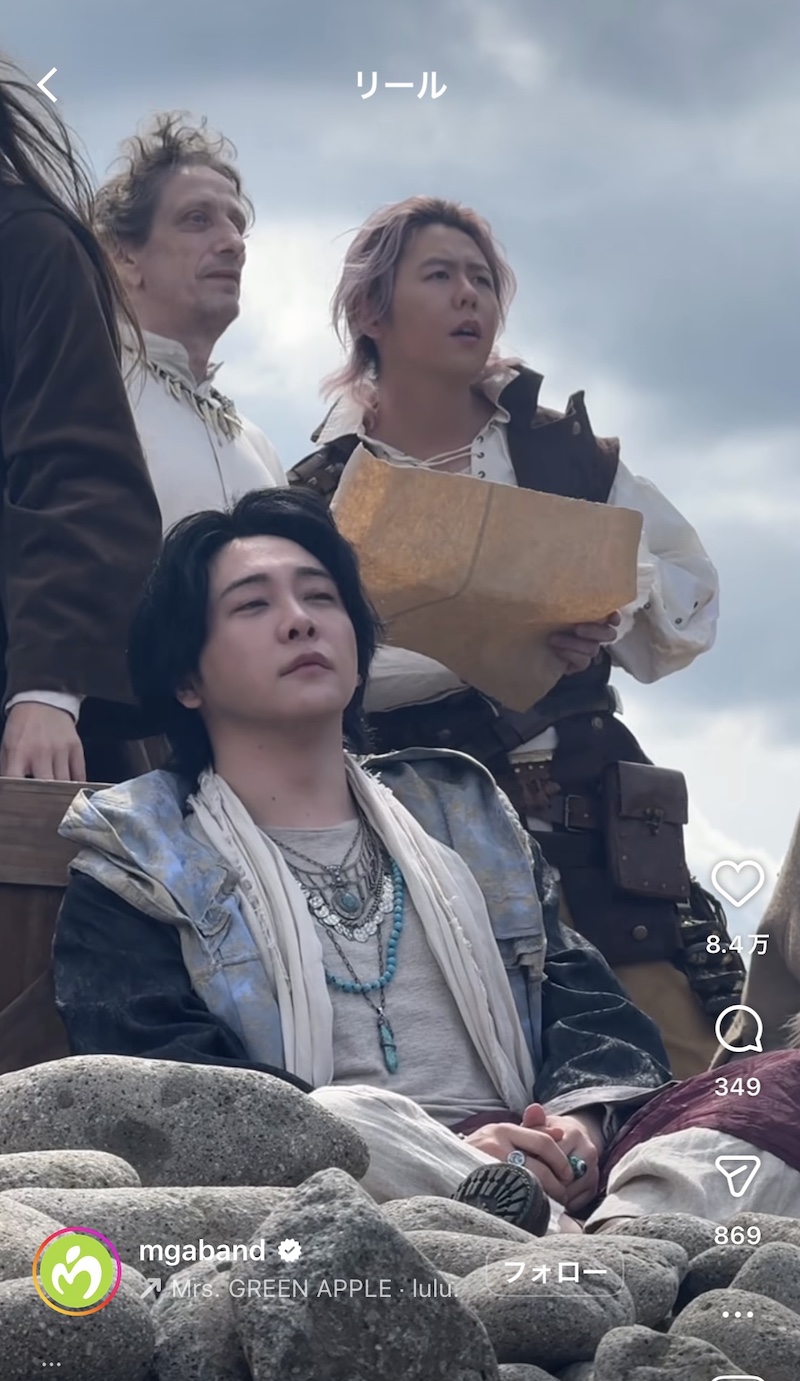 大森元貴、お茶目な表情満載のメイキングの画像