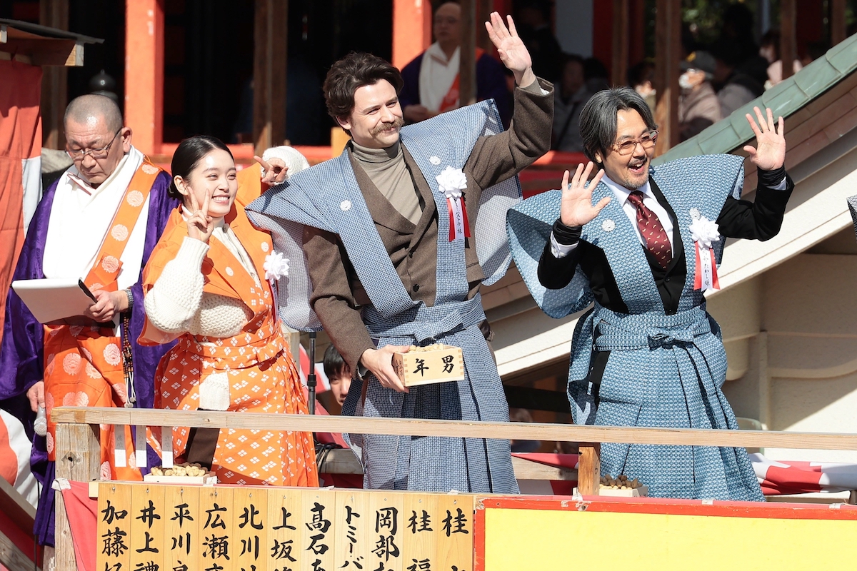 髙石あかり、節分祭で『ばけばけ』反響に感謝の画像