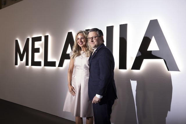 トランプ大統領夫妻、ワールドプレミア出席の画像