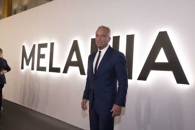 トランプ大統領夫妻、ワールドプレミア出席の画像