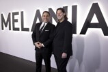 トランプ大統領夫妻、ワールドプレミア出席の画像