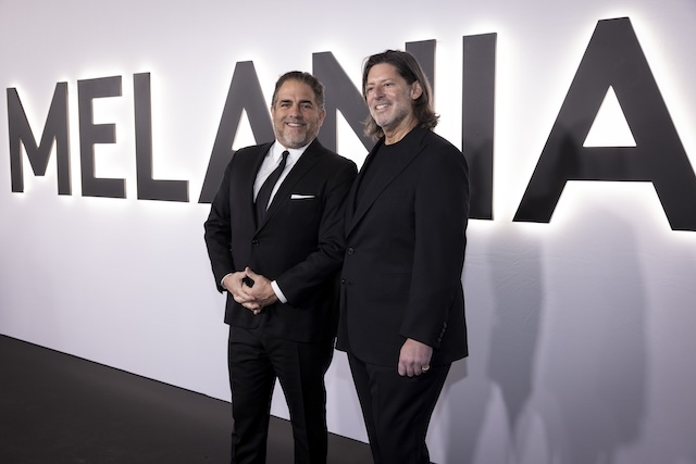 トランプ大統領夫妻、ワールドプレミア出席の画像