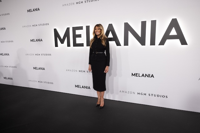 トランプ大統領夫妻、ワールドプレミア出席の画像