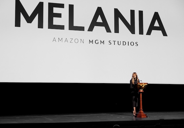 トランプ大統領夫妻、ワールドプレミア出席の画像