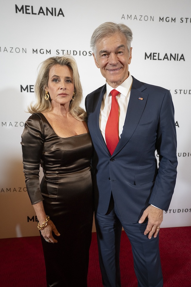 トランプ大統領夫妻、ワールドプレミア出席の画像