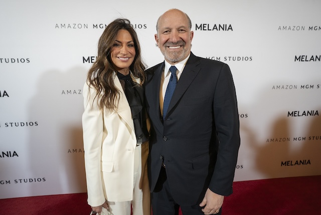 トランプ大統領夫妻、ワールドプレミア出席の画像