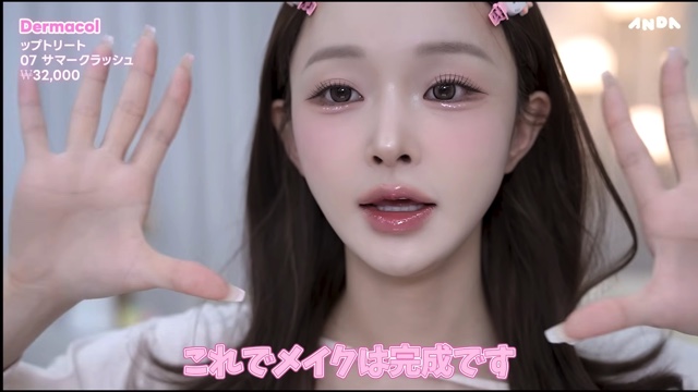 アンダが解説する韓国のアイドル風メイク