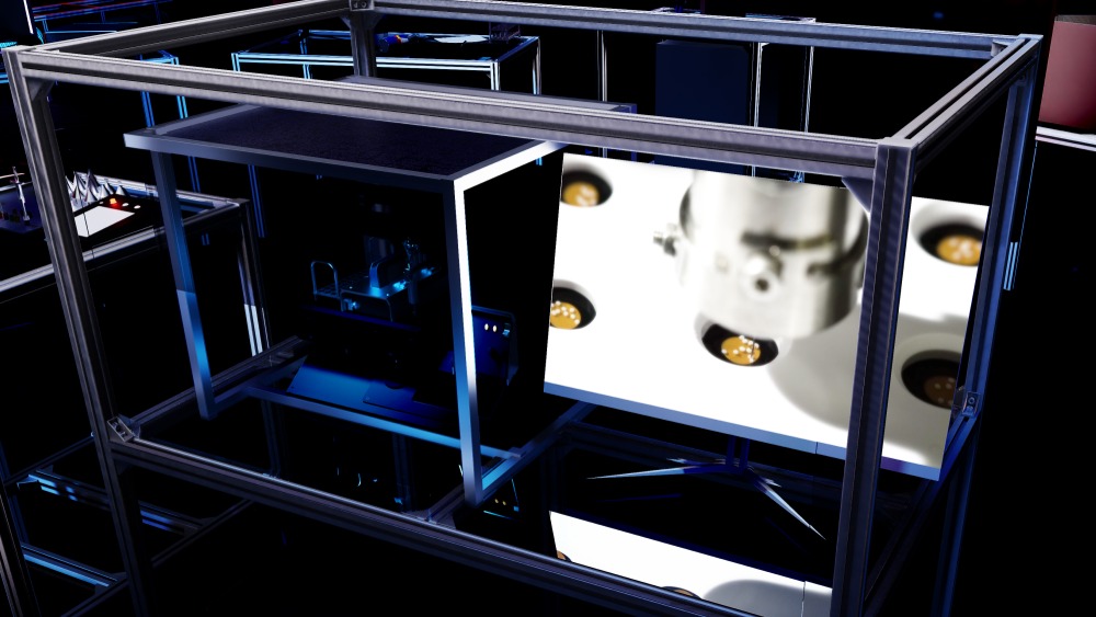 バイオ3Dプリンターの展示 [CYFUSE]