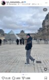 松本潤、ルーヴル美術館を満喫の画像